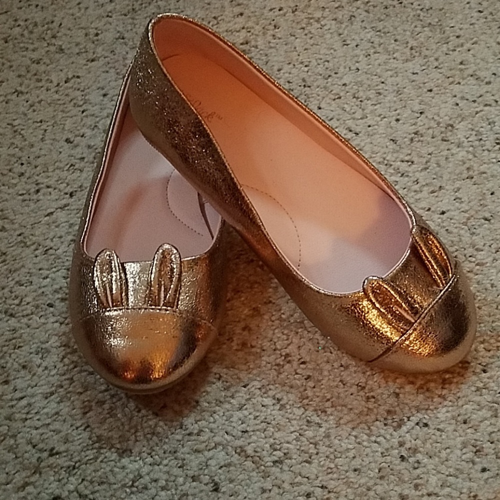 Girls ballet Bunny flats